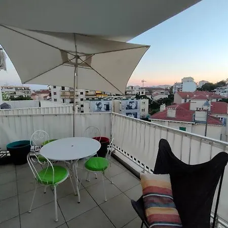 Terrasse - Studio Californie Apartment